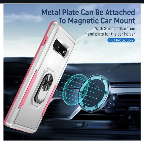 Galaxy S10+ Phone Case. With 2 pk TPU film. - Picture 5 of 9